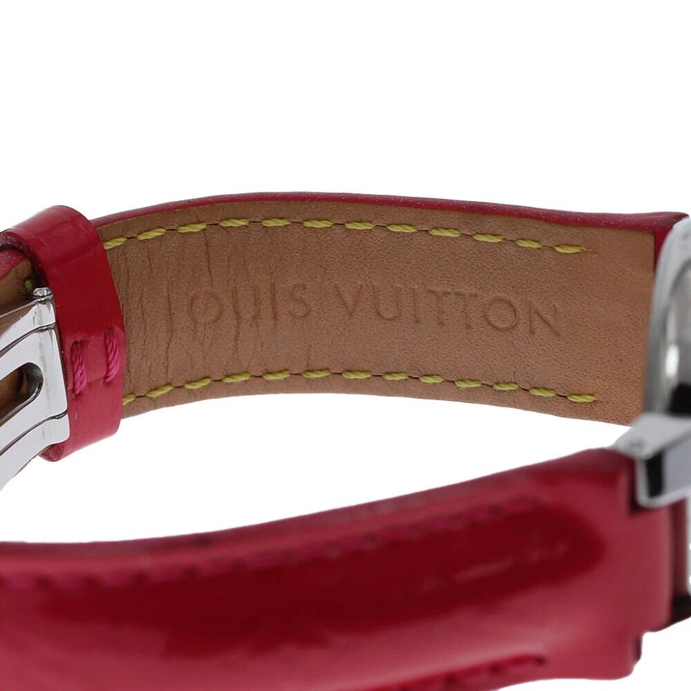LOUIS VUITTON Tambour Q1218 heart Silver Dial Quartz Ladies Watch_828555 - Picture 4 of 6